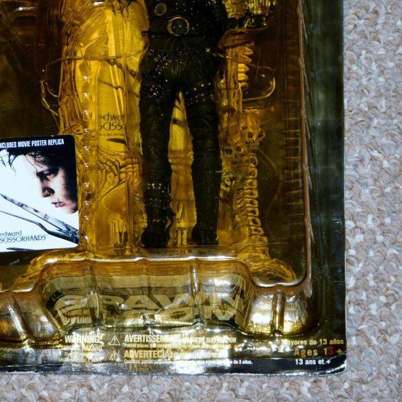 2000 McFarlane Movie Maniacs Series 3 Edward Scissorhands MOC Brand New - Picture 5 of 10